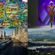 Clockwise from top left: A town painted as a giant mural in Mexico City; a fashion model on the catwalk in Cape Town, South Africa; a scene from the Panama Canal near Panama City; a train heading toward Windsor in Ontario, Canada.
OMAR TORRES/AFP/Getty Images; RODGER BOSCH/AFP/Getty Images; RODRIGO ARANGUA/AFP/Getty Images; Ian Willms/Getty Images